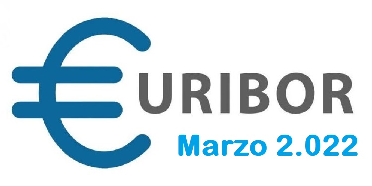 Euribor boe Marzo 2.022