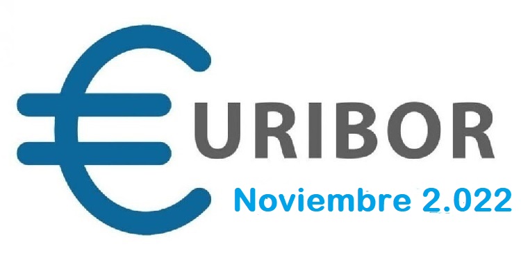 Euribor Boe noviembre 2.022